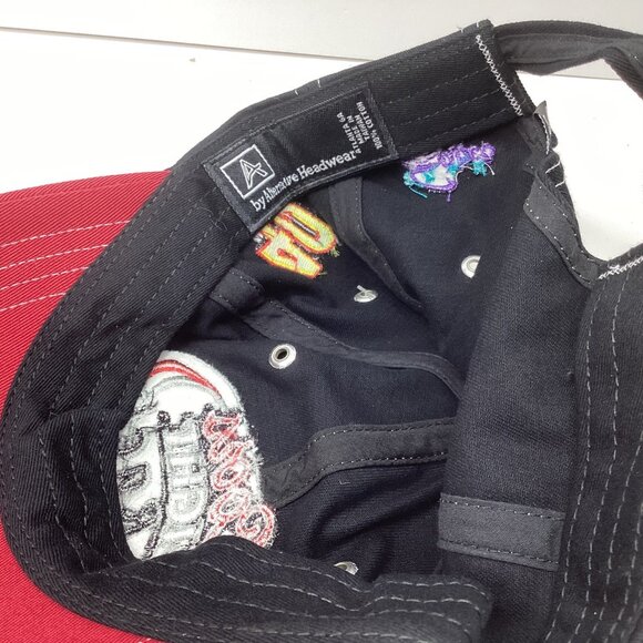 Coors Light Racing NASCAR #40 Stirling Martin Hat Adjustable Black Red - Picture 5 of 5